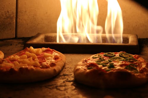 Oven pizza
